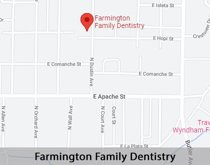 Map image for Oral Cancer Screening in Farmington, NM